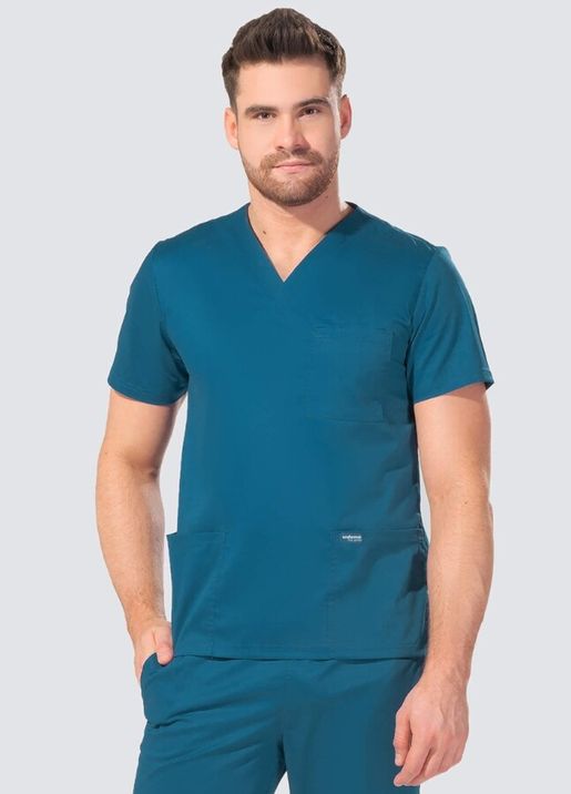 Zdravotnické oblečení - Muži - Zdravotní halena FLEX ZONE karibská | medical-uniforms