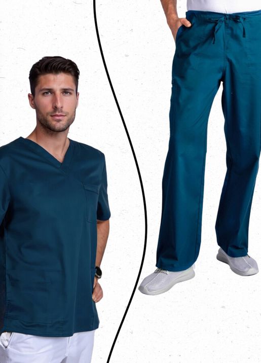 Zdravotnické oblečení - Kalhoty - Pánská zdravotnická souprava Cherokee karibská | medical-uniforms